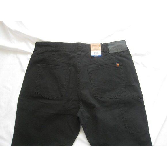 New Eddie Bauer Men Canvas Cotton Utility Black Pants Sz 36 x 29 (MP437) - Picture 12 of 12